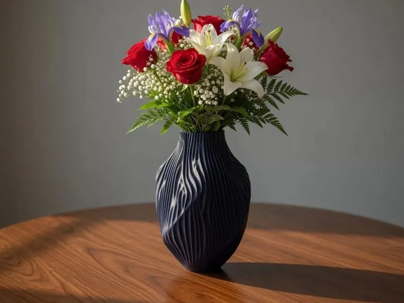 Modern Twisted Vase
