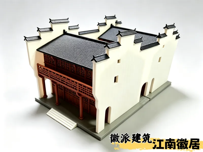 徽派建筑-江南徽居