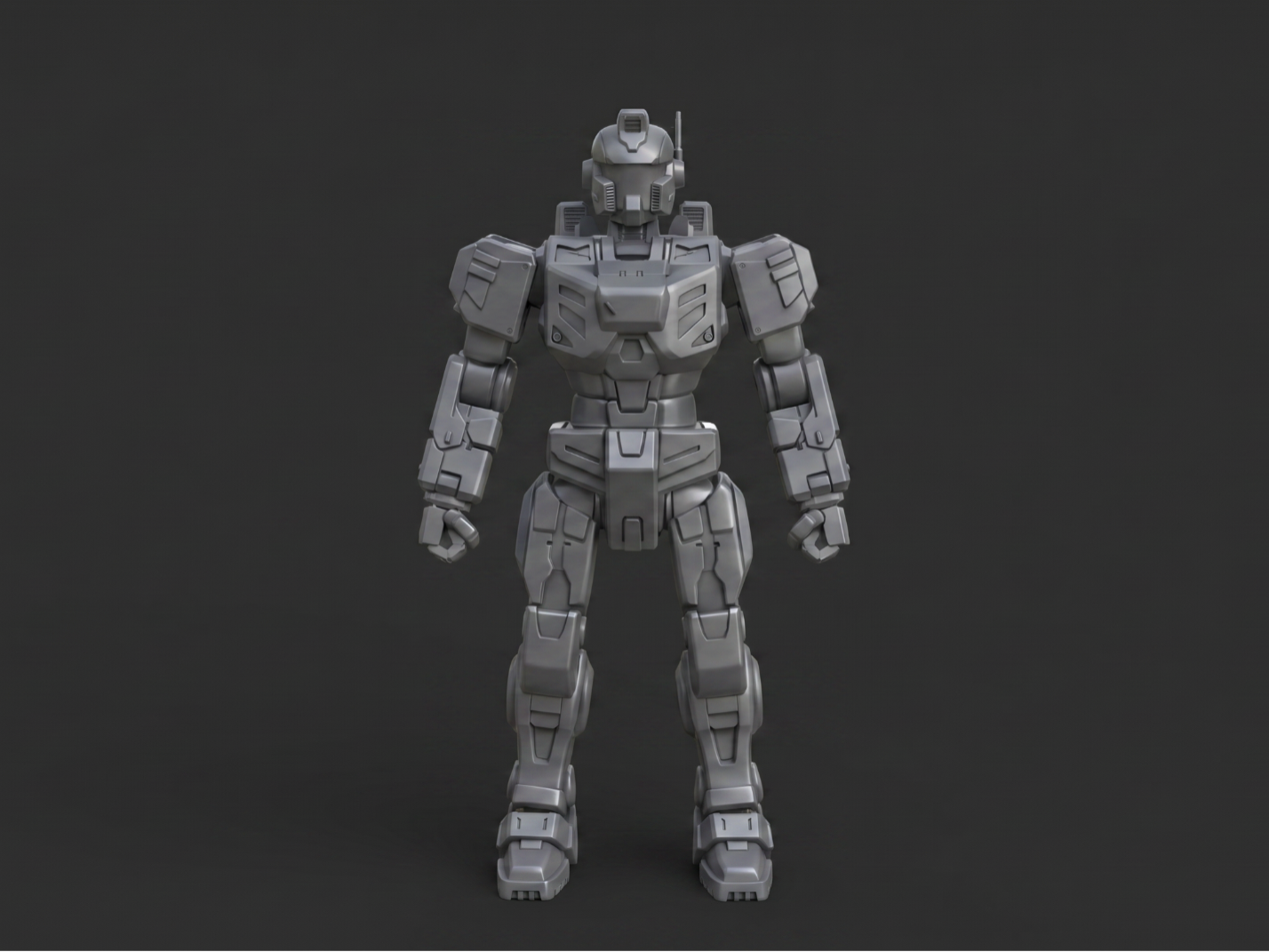 IRONBOX Mech  Desktop Collectible Robot Figure