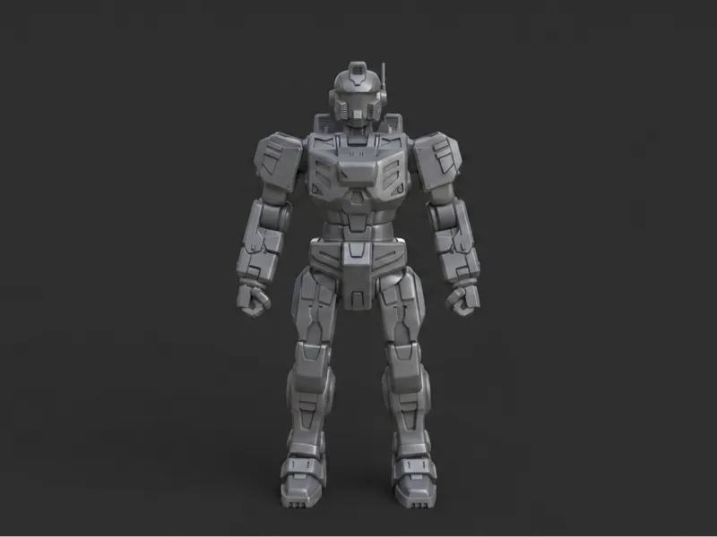 IRONBOX Mech  Desktop Collectible Robot Figure