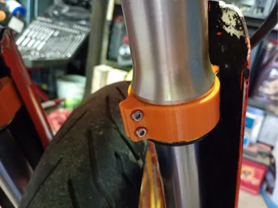 T-mec 125 Front Shock Absorber Cover Holder