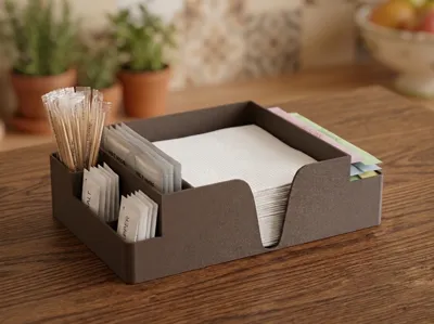 Sachet kitchen organizer