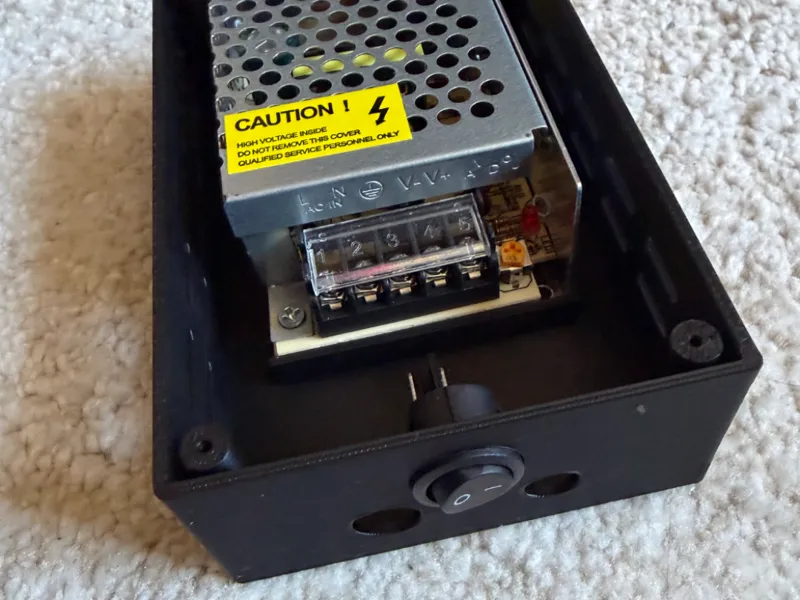 Power Supply Enclosure S-60-12 12V 5A PSU