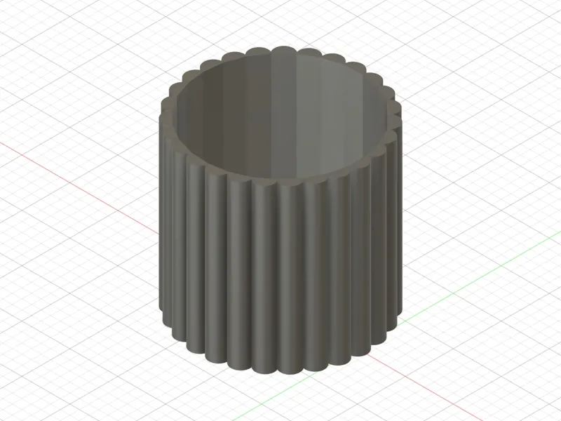 Pencil Holder Parametric Design