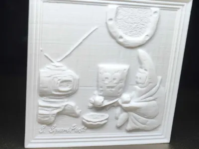 Spongebob Relief sculpture