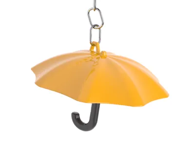 Umbrella Keychain - no Suports
