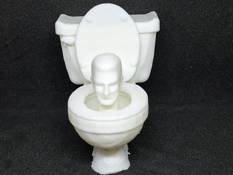 Skibidi Toilet Meme Action Figure High Detail