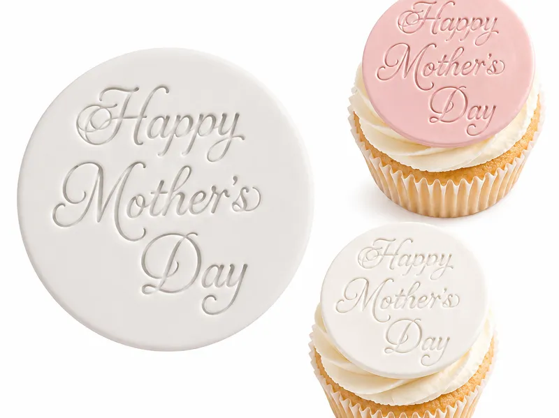 Happy Mother Day - Sugar paste mold