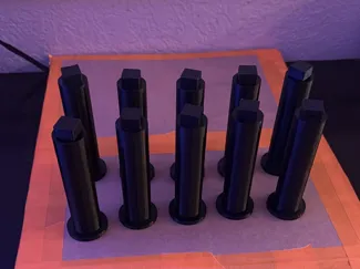 Frag Rack Egg Crate Stands Solid Version