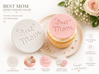 Best Mom - Sugar Paste Mold