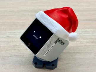 Christmas hat decoration for StackChan