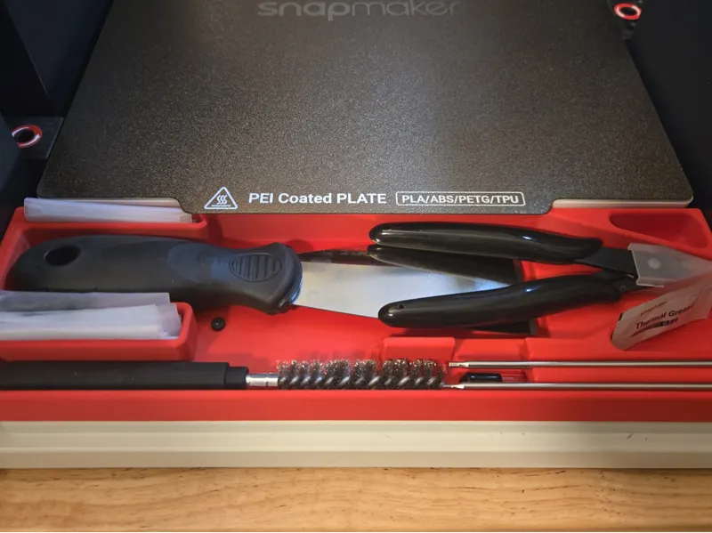 Snapmaker U1 Tool Tray-Extra Storage, Flush