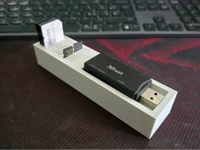 Insert for SD cards / microSD cards / USB tools