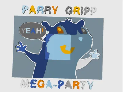 parry gripp mega party album cover