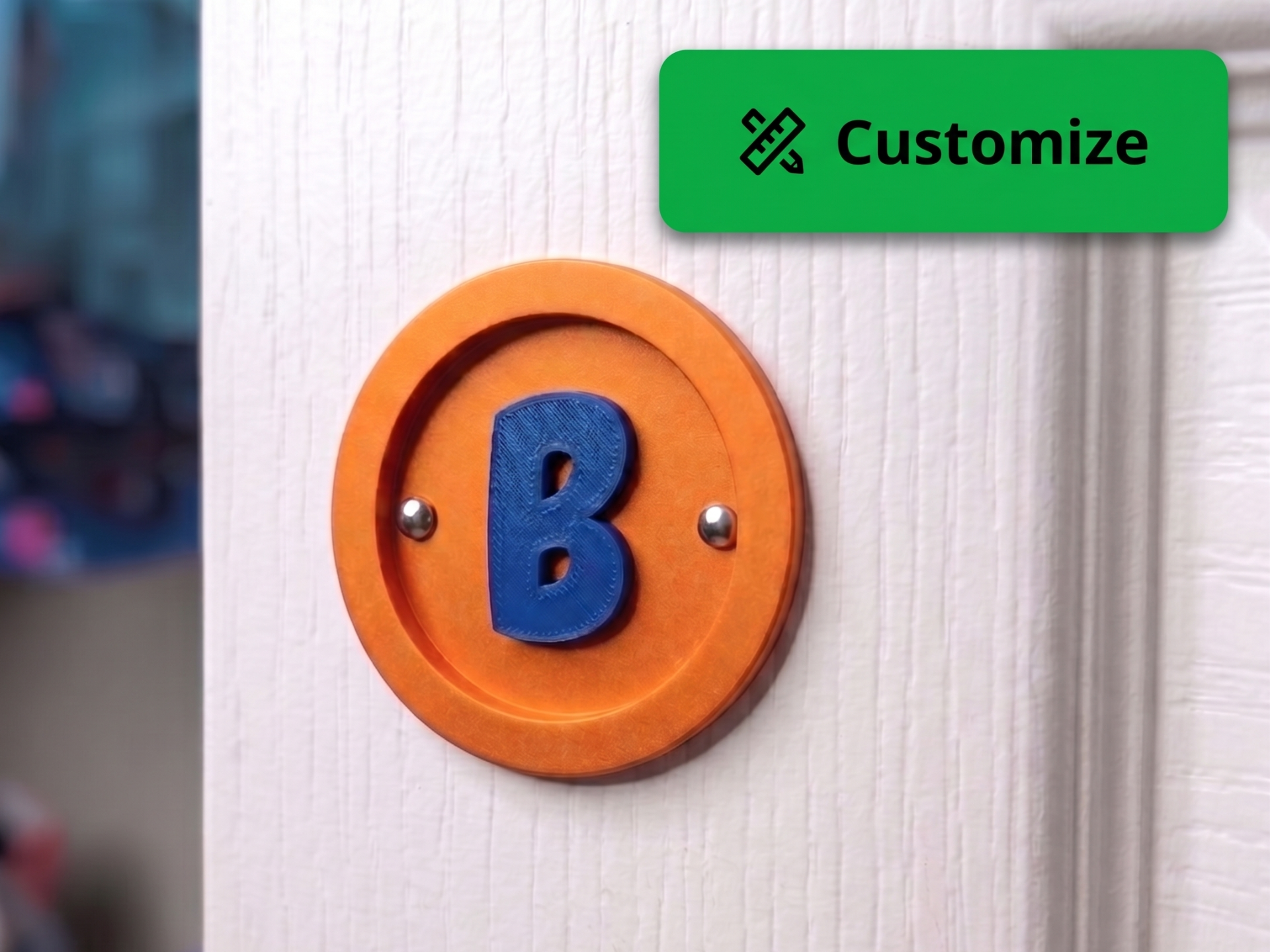 Fully Customizable Closet Handle (Parametric)