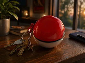 Pokeball emergency phone stand "Keychain"