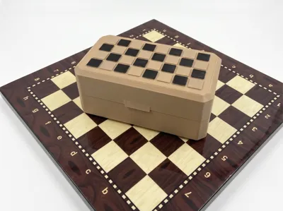 Minimalist Chess Storage & Display Box