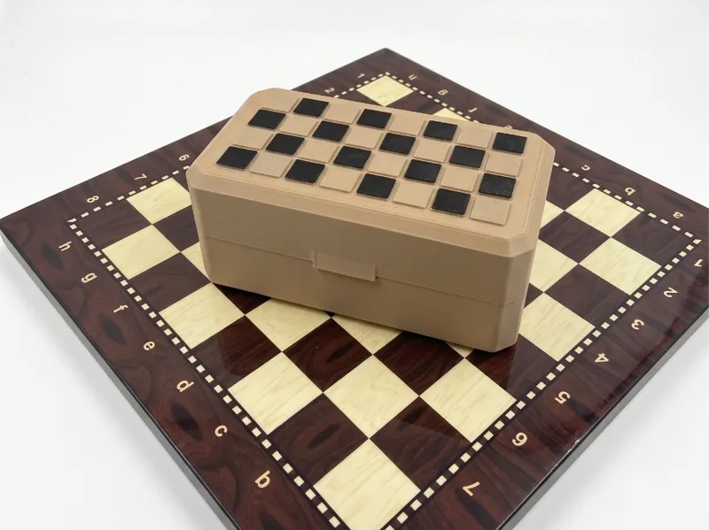 Minimalist Chess Storage & Display Box