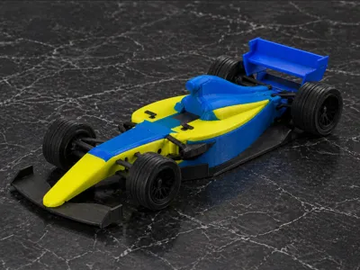 Mini Formula Race Car | 3D Printable Model