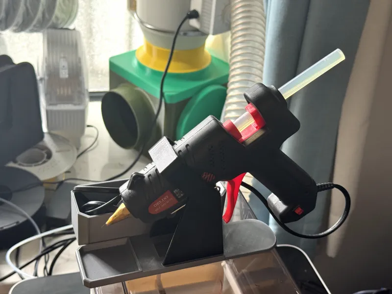 热熔胶枪支架