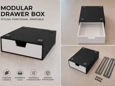 Parametric Monitor Riser Box