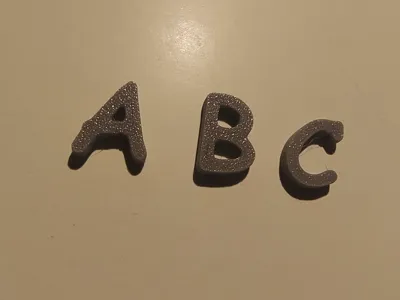 Alphabet in Comic Sans