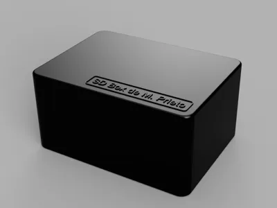 Box for USB drives, SD cards, and accessories