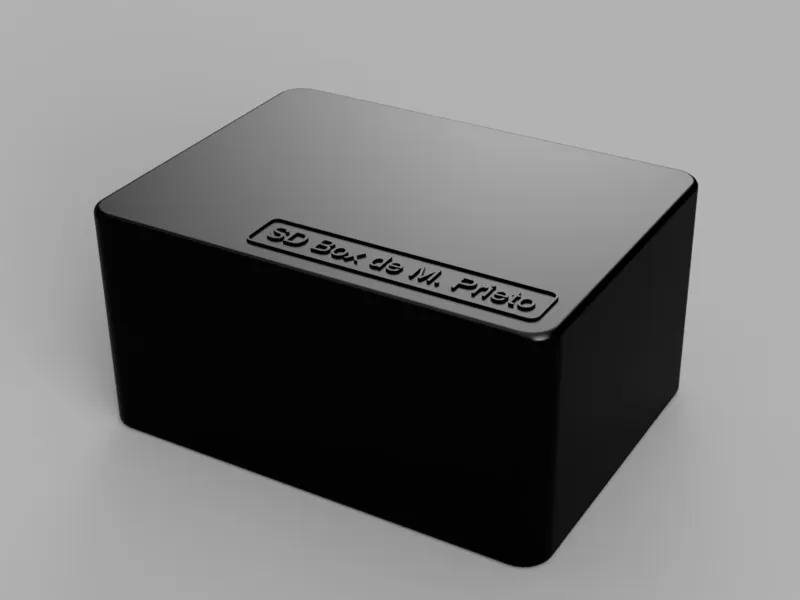 Caja para pendrive, tarjetas SD y accesorios