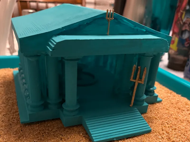 Greek Poseidon Cabin/Parthenon