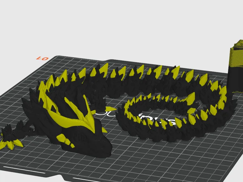 Articulated dragon