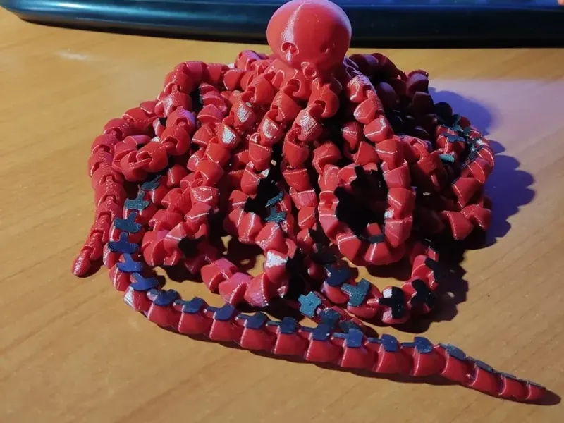 A1 MINI VERSION articulated octopus
