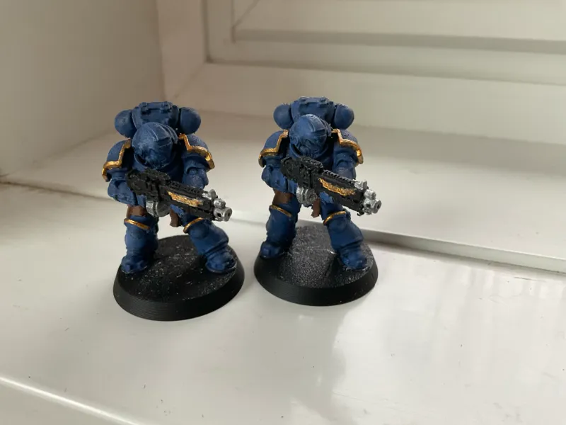 Space Marines w/Bolt Rifles