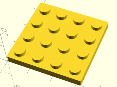Lëgo Plate Configurable