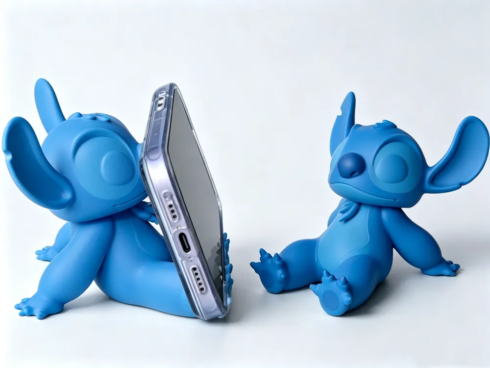 3D модель Тримач для телефону Стітч — 3D-друкований | Stitch Phone Holder | Для дому Львів — 3D друк Львів