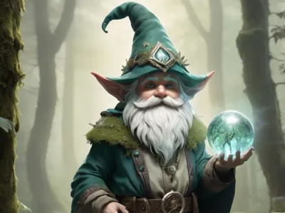 Forest Mage Gnome