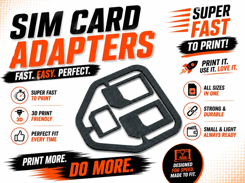 Sim card adapters 
