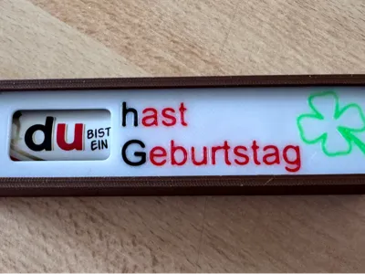 DUplo Box Geburtstag Geschenk