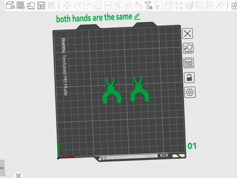 fixed hands for robot mech 01