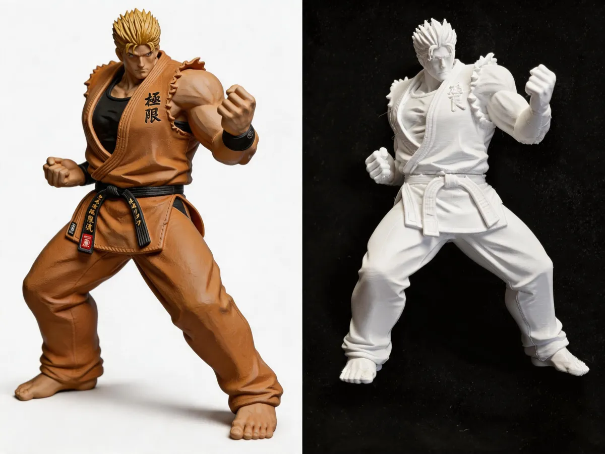 King of Fighters 15 Ryo Sakazaki - Free 3D Print Model - MakerWorld