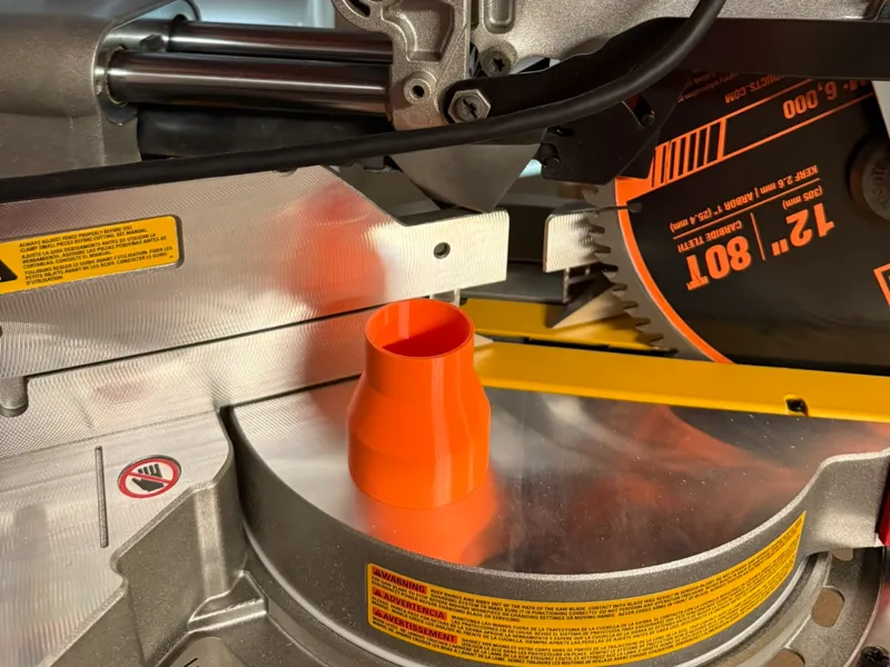 DeWalt Mitre Saw (DWS779) Shopvac Adapter