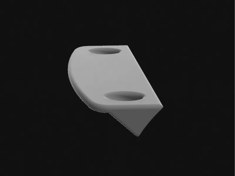 Außengriff für Balkon-/Terrassentür (3D Druck)