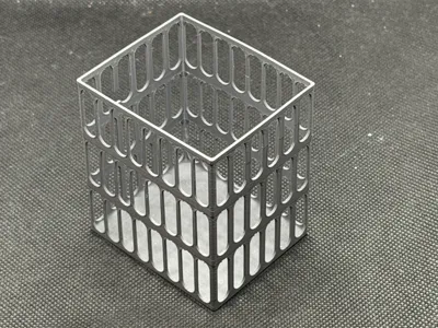 Perforated Hollow Storage Box 5x6cm