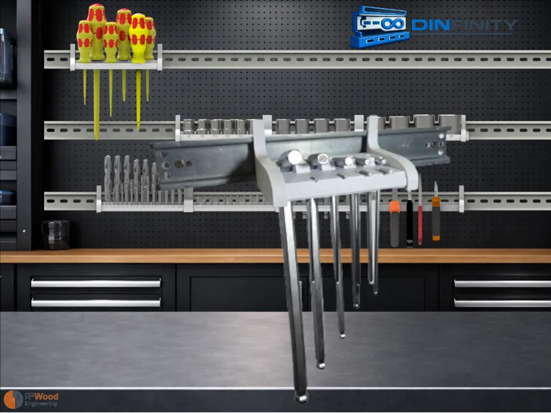 Hex Key Holder DIN Infinity BETA 96BPC/SC9
