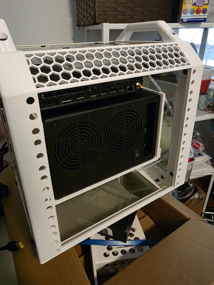 Lab Rax Fans CenMate 6 Bay 10in Rack Lab Rax Enclosure 3U - Free 3D Print Model ...