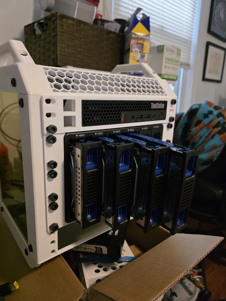 Lab Rax Fans CenMate 6 Bay 10in Rack Lab Rax Enclosure 3U - Free 3D Print Model ...
