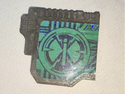 Kamen Rider 01 Gashapon Key Panel Accessories