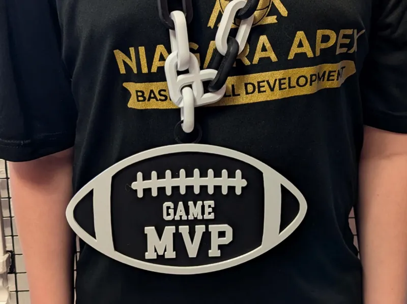 Football Game MVP Hype Chain Pendant