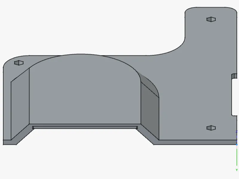 Electronics fan cover V2 for Geeetech a10pro