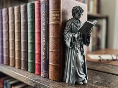 Harry Potter Book Shelf Decor Harry Potter Style
