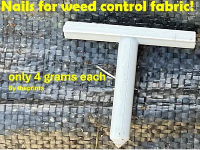 nails for weed control fabric